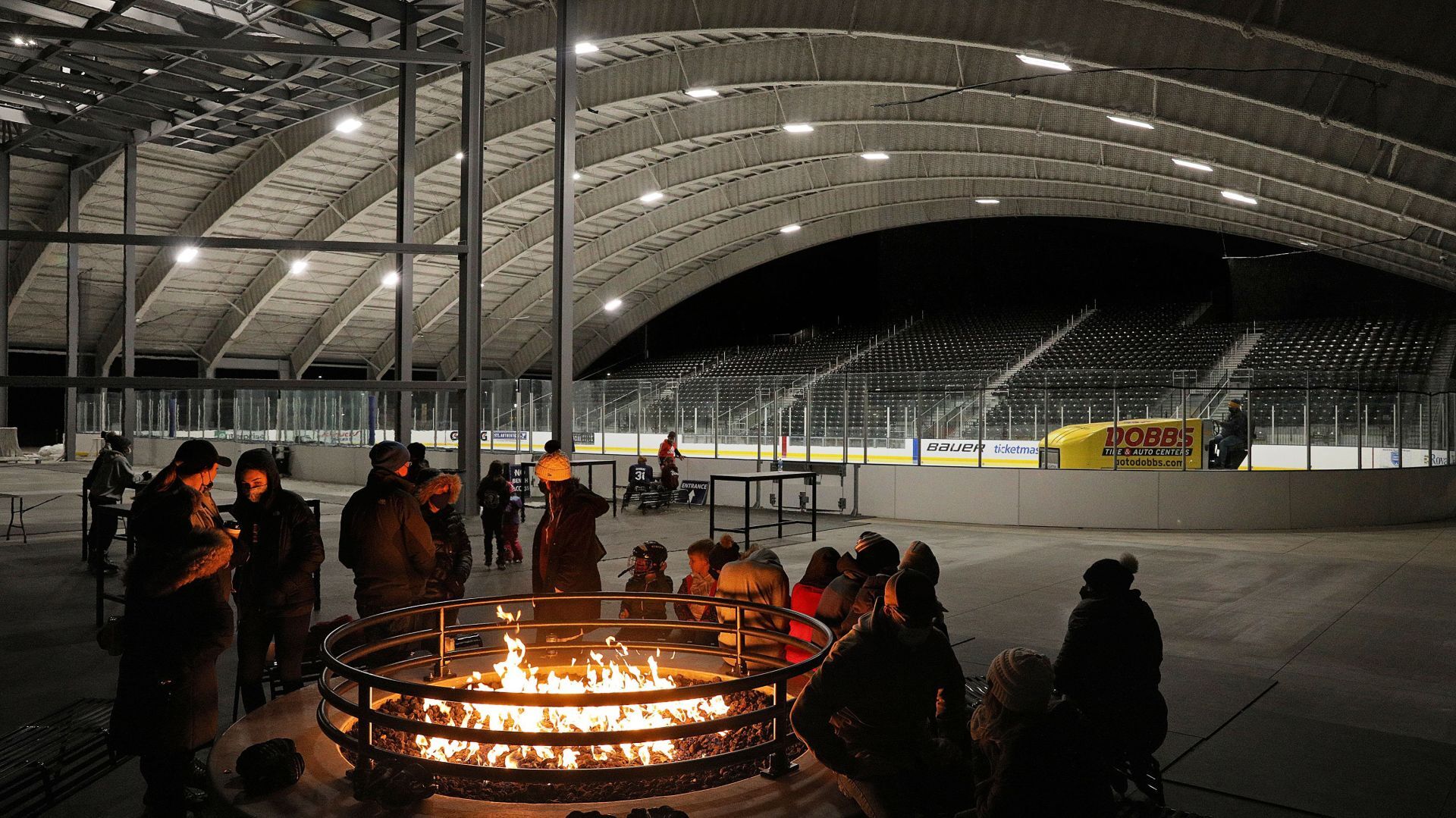 Free skate at the Barn at Centene